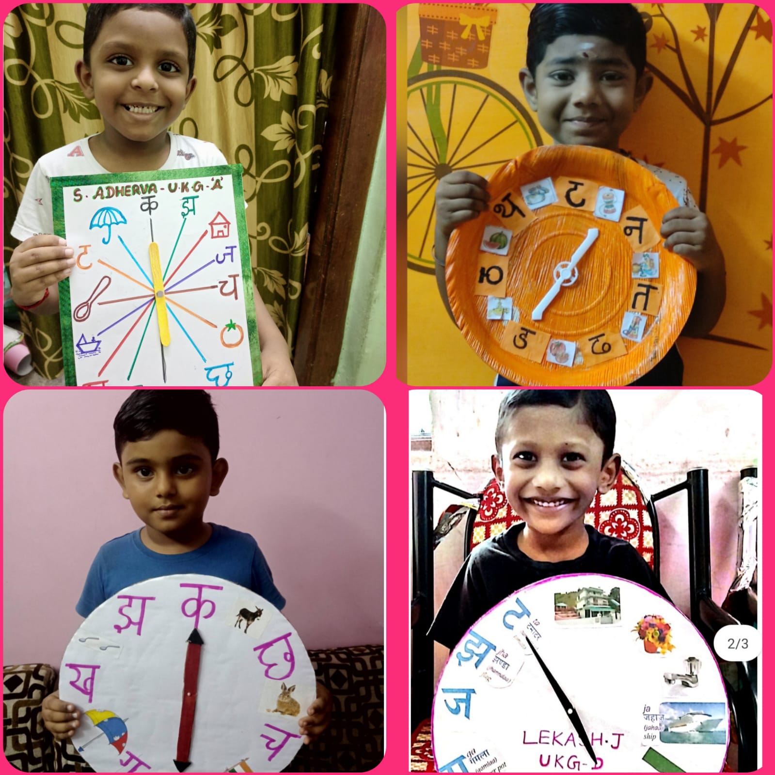 UKG HINDI SPIN WHEEL ACTIVITY 25.10.21 Thiruthangal Nadar Vidhyalaya
