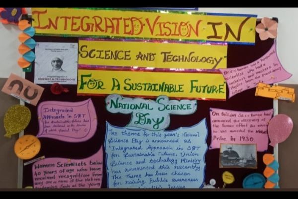 NATIONAL SCIENCE DAY 2021 22 Thiruthangal Nadar Vidhyalaya